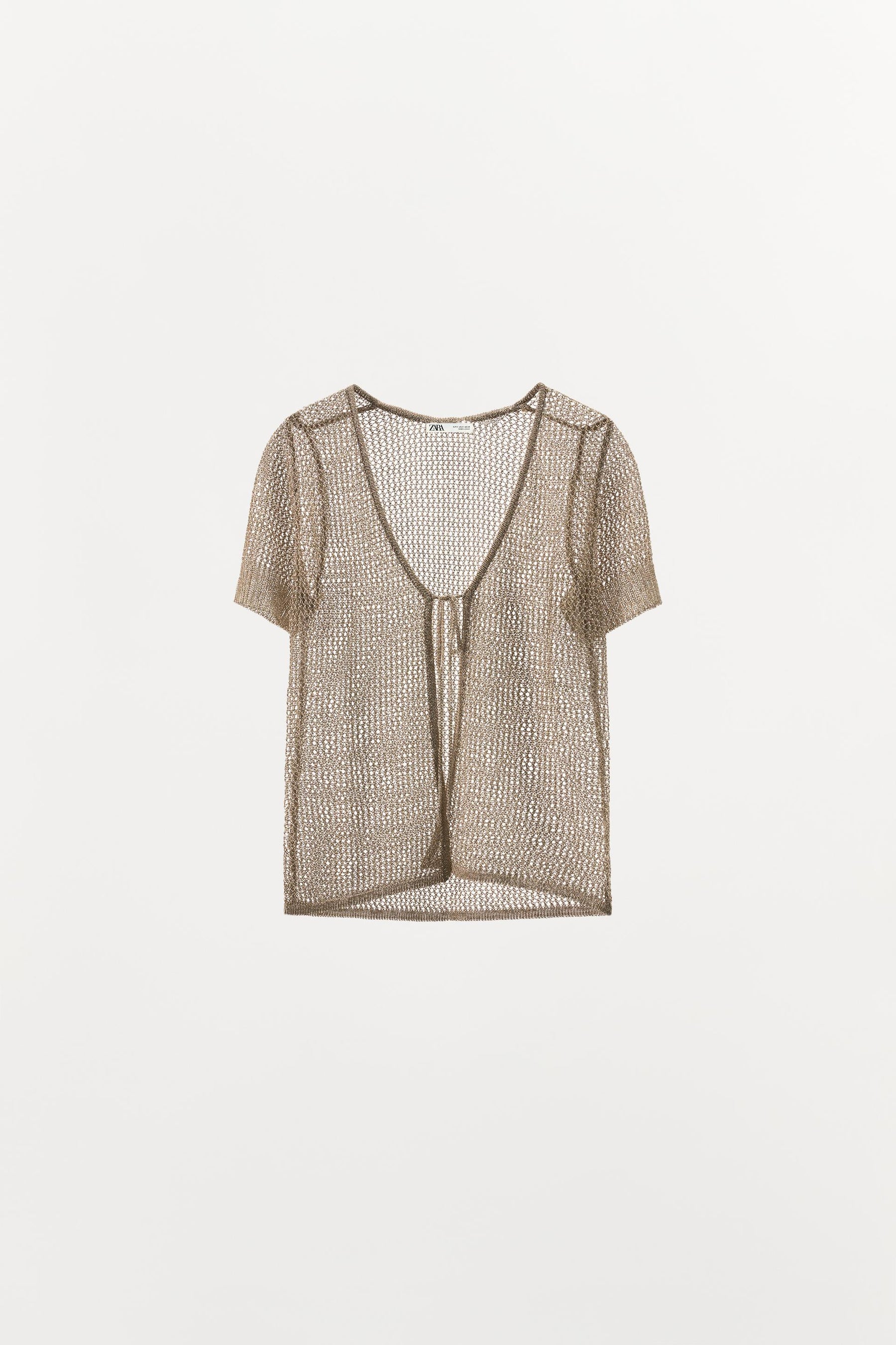 METALLIC THREAD JACKET