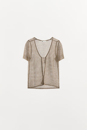 METALLIC THREAD JACKET