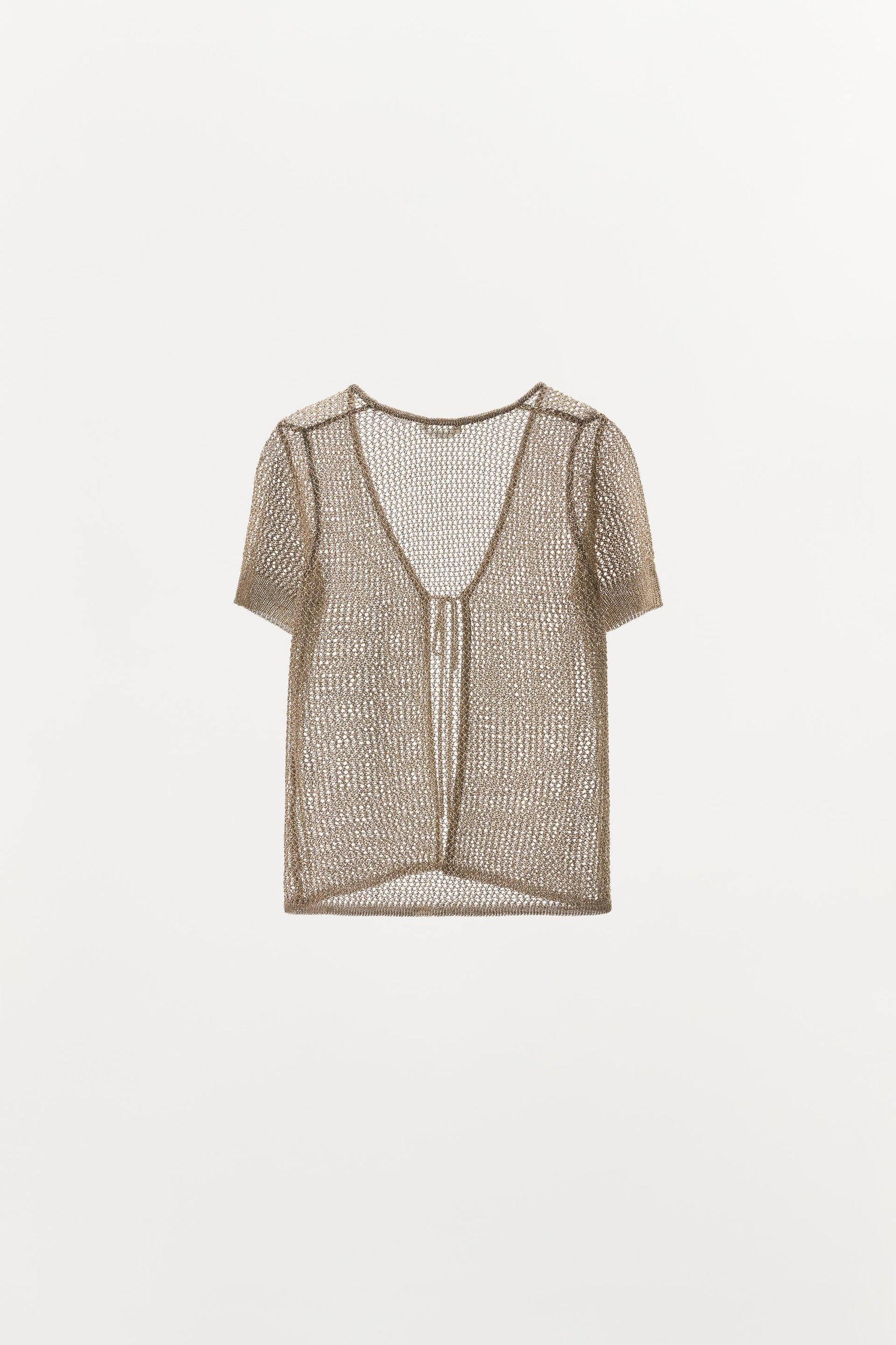 METALLIC THREAD JACKET