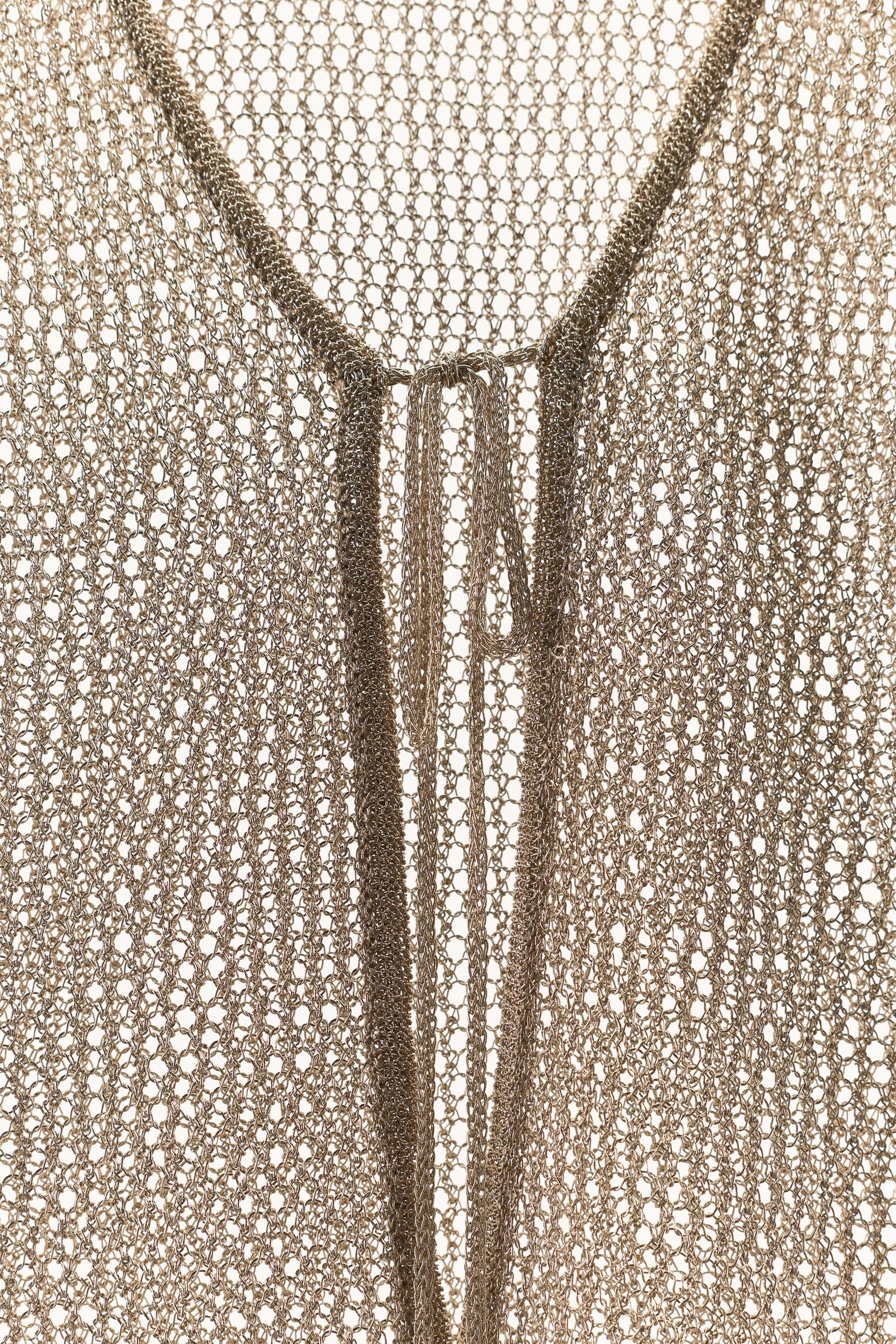 METALLIC THREAD JACKET