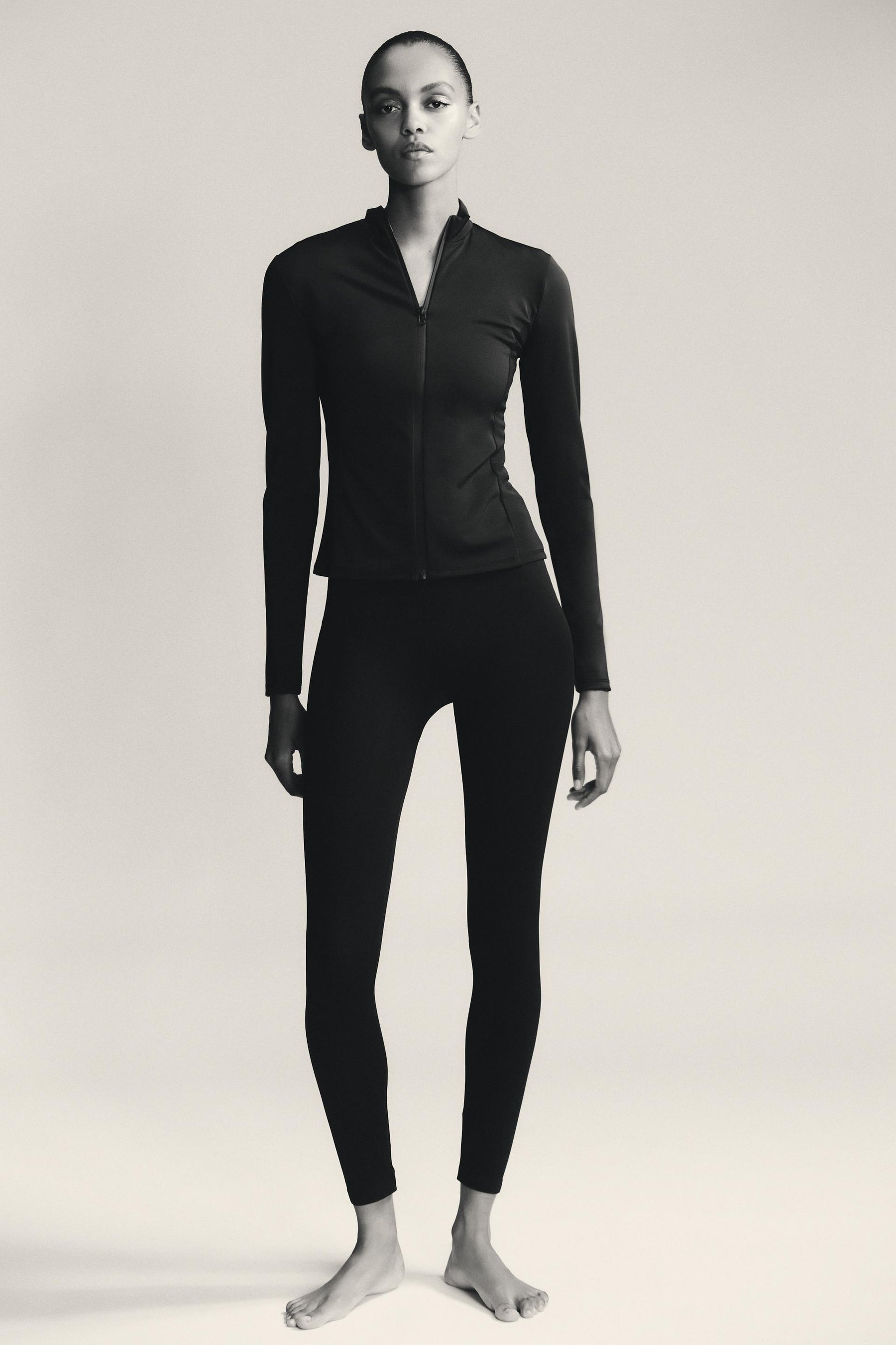 SEAMLESS POLYAMIDE JACKET - Image 1