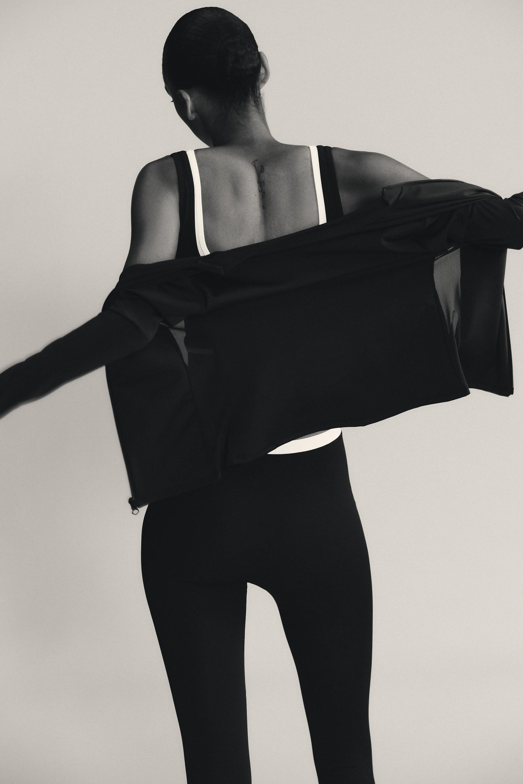 Cropped Double Effect Top