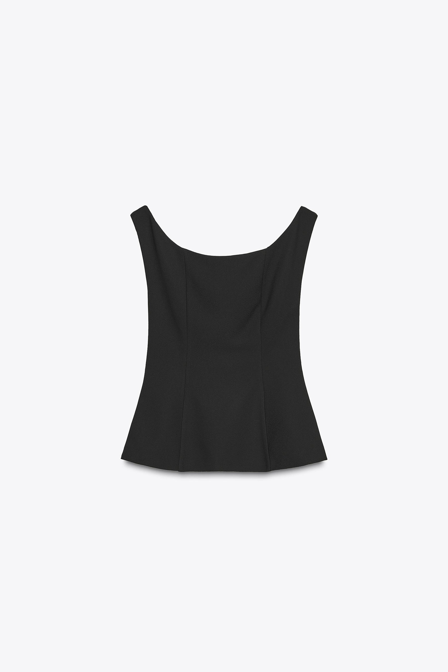 Crepe Sleeveless Top