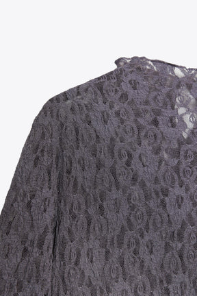 SOFT-TOUCH LACE DRESS - Image 9