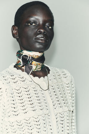 Chenille Romantic Cardigan