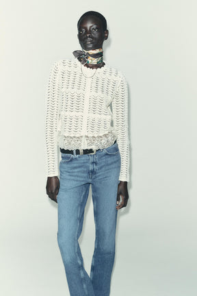 Chenille Romantic Cardigan