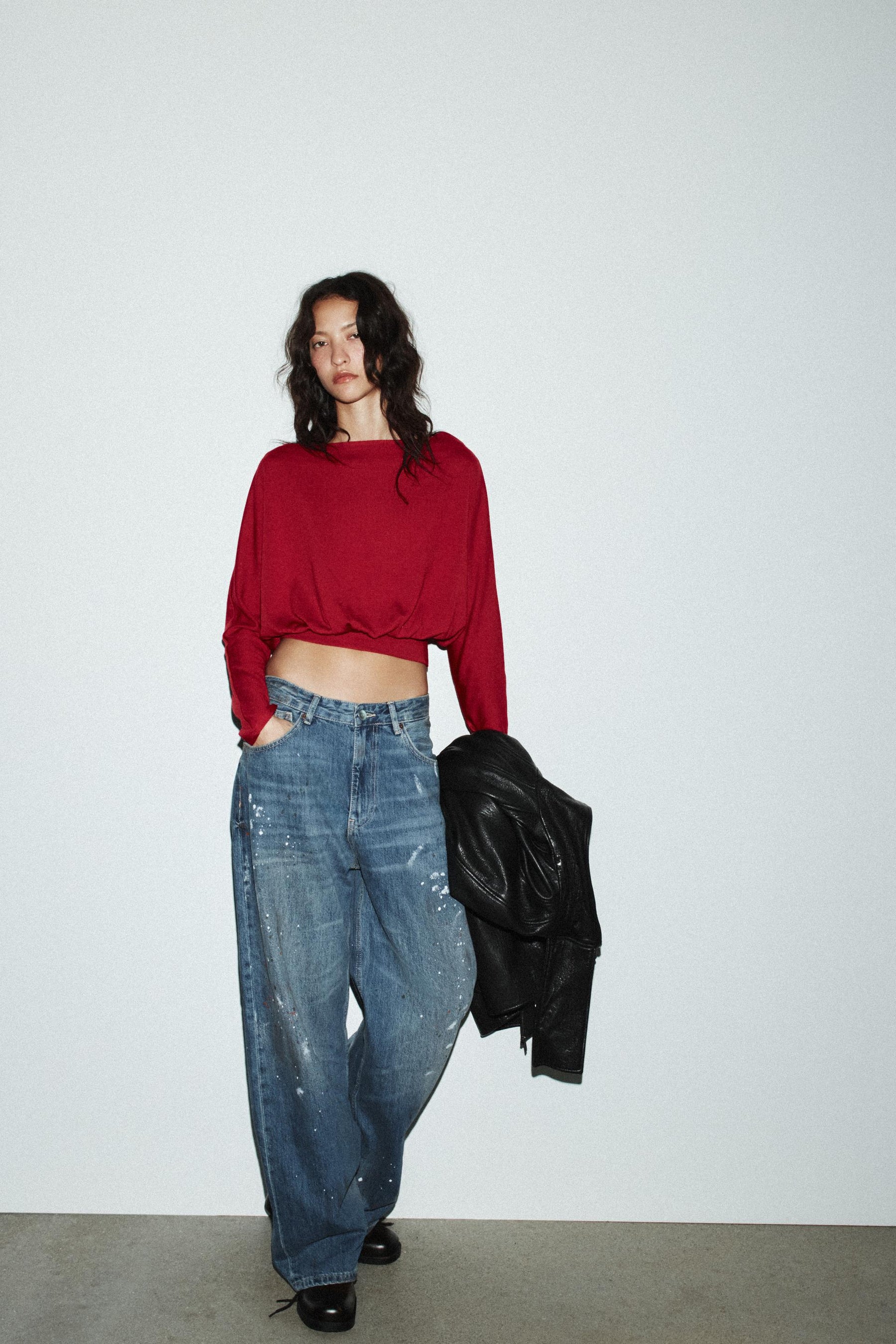 SOFT LONG SLEEVE JUMPER - Image 1