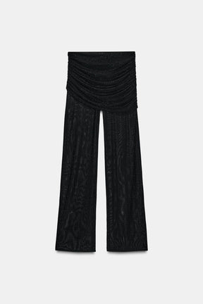 Shimmering Tulle Trousers
