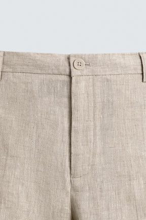 Linen Regular Trousers