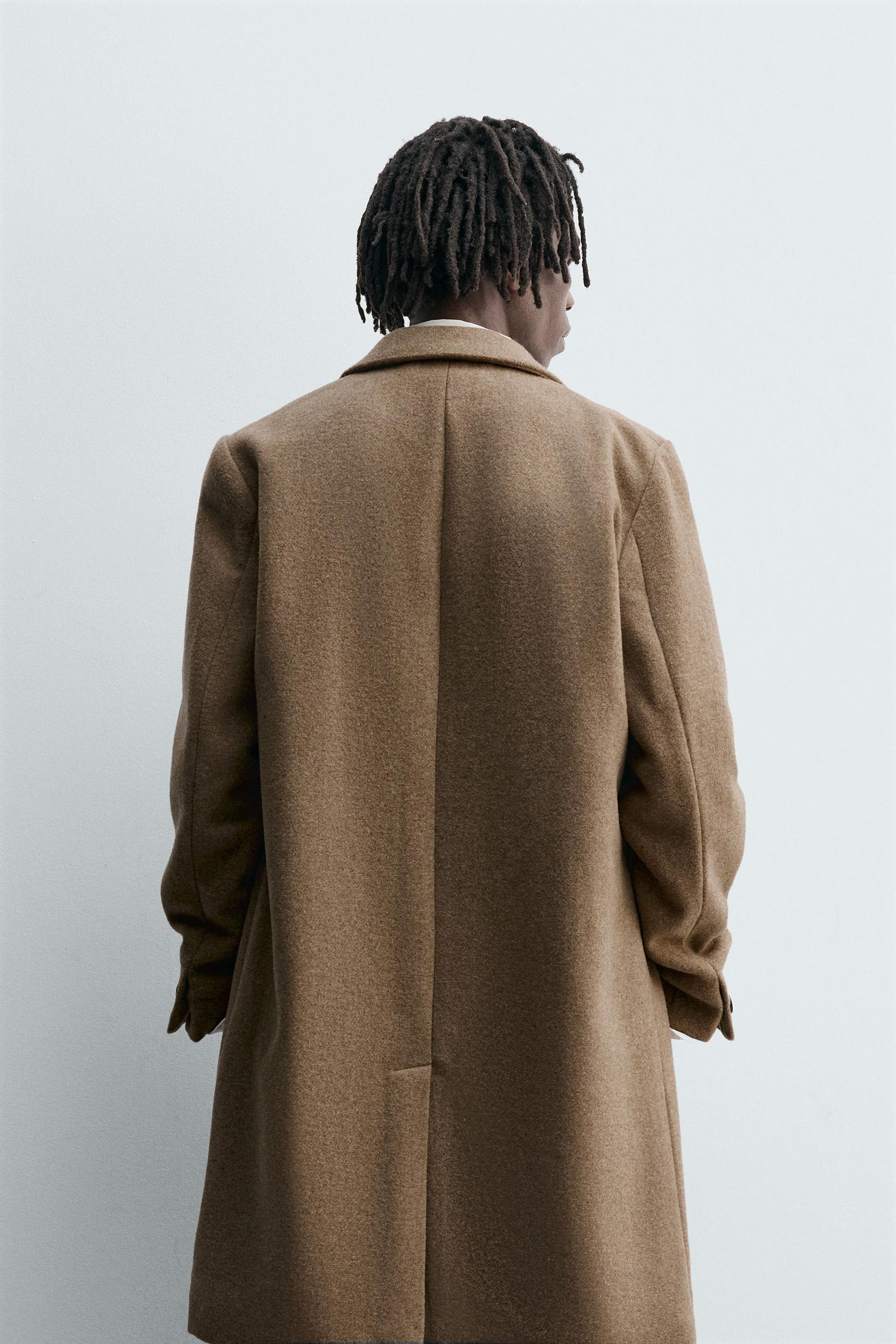REGULAR FIT WOOL COAT - Image 3