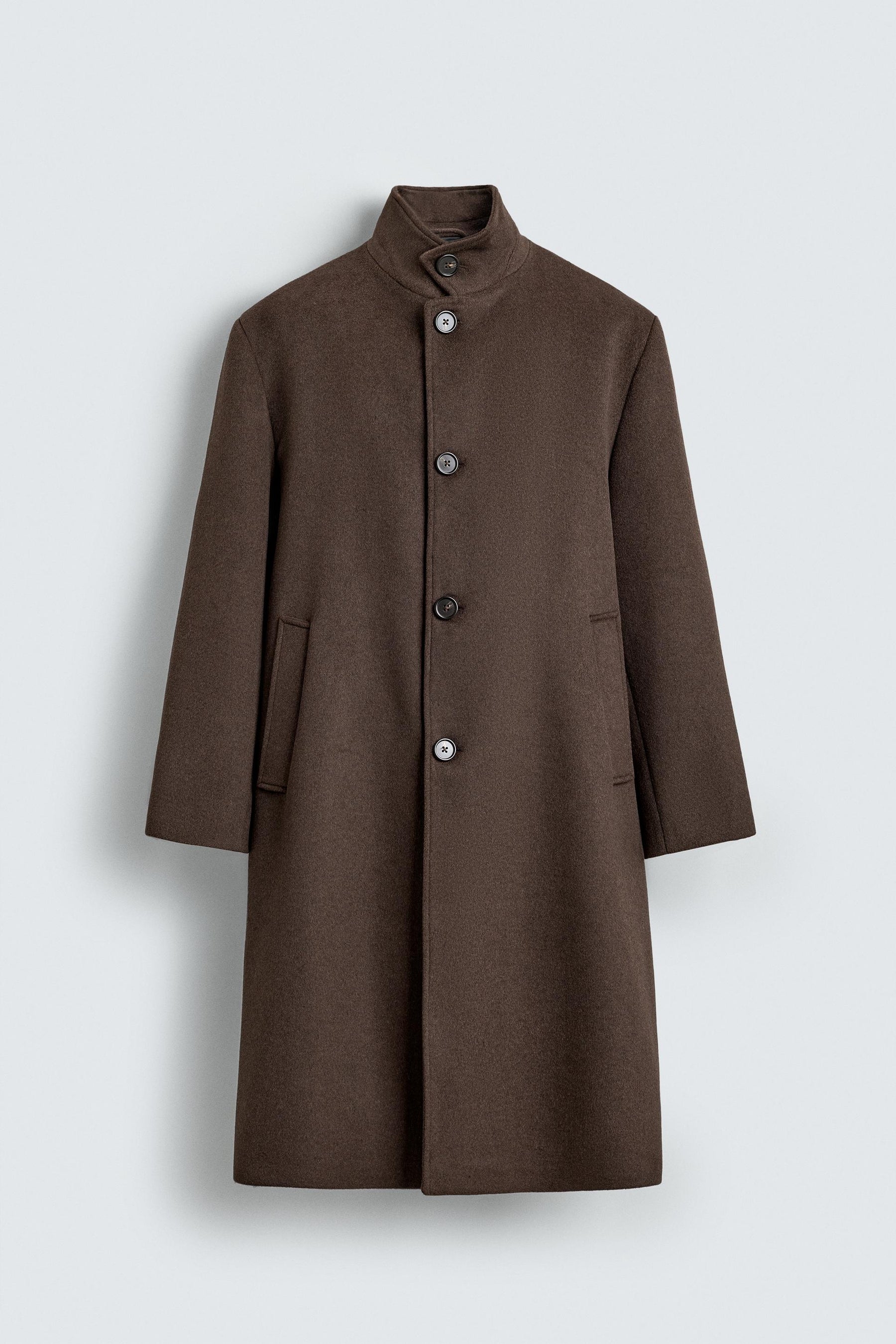TEXTURED WOOL COAT - Image 8