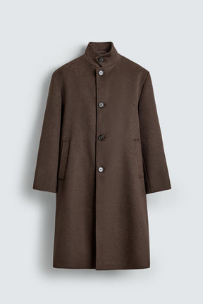 TEXTURED WOOL COAT - Image 8