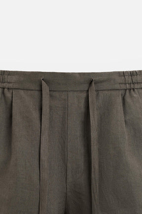 100% LINEN BERMUDA SHORTS - Image 8