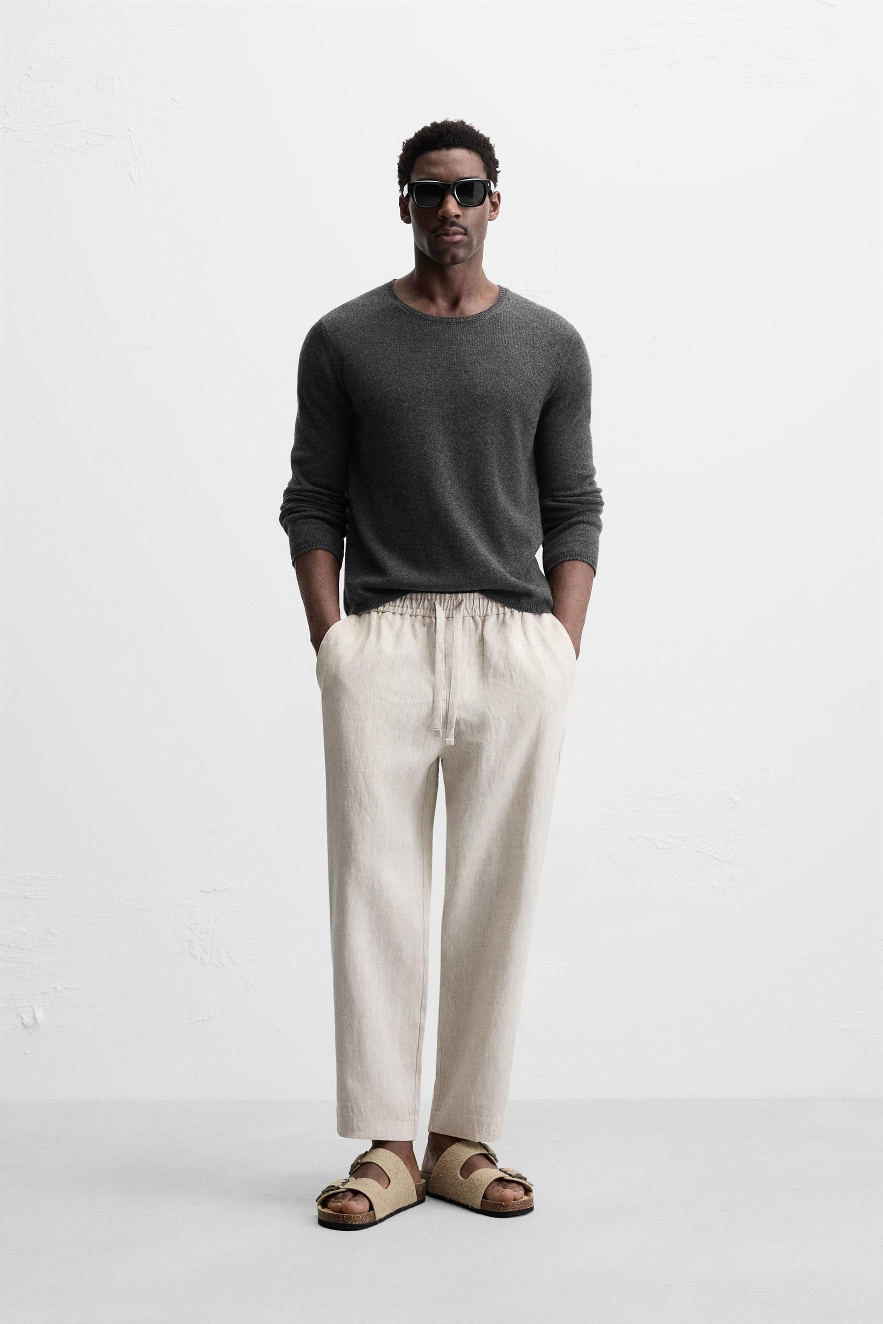 LINEN TROUSERS - Image 1