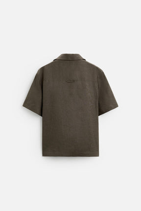 RELAXED FIT LINEN SHIRT - Image 6