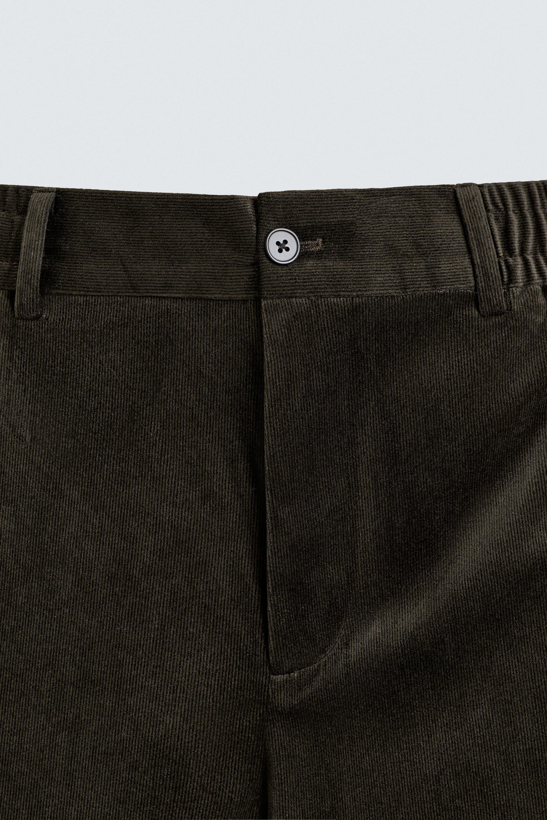 TEXTURED VELVET TROUSERS - Image 7