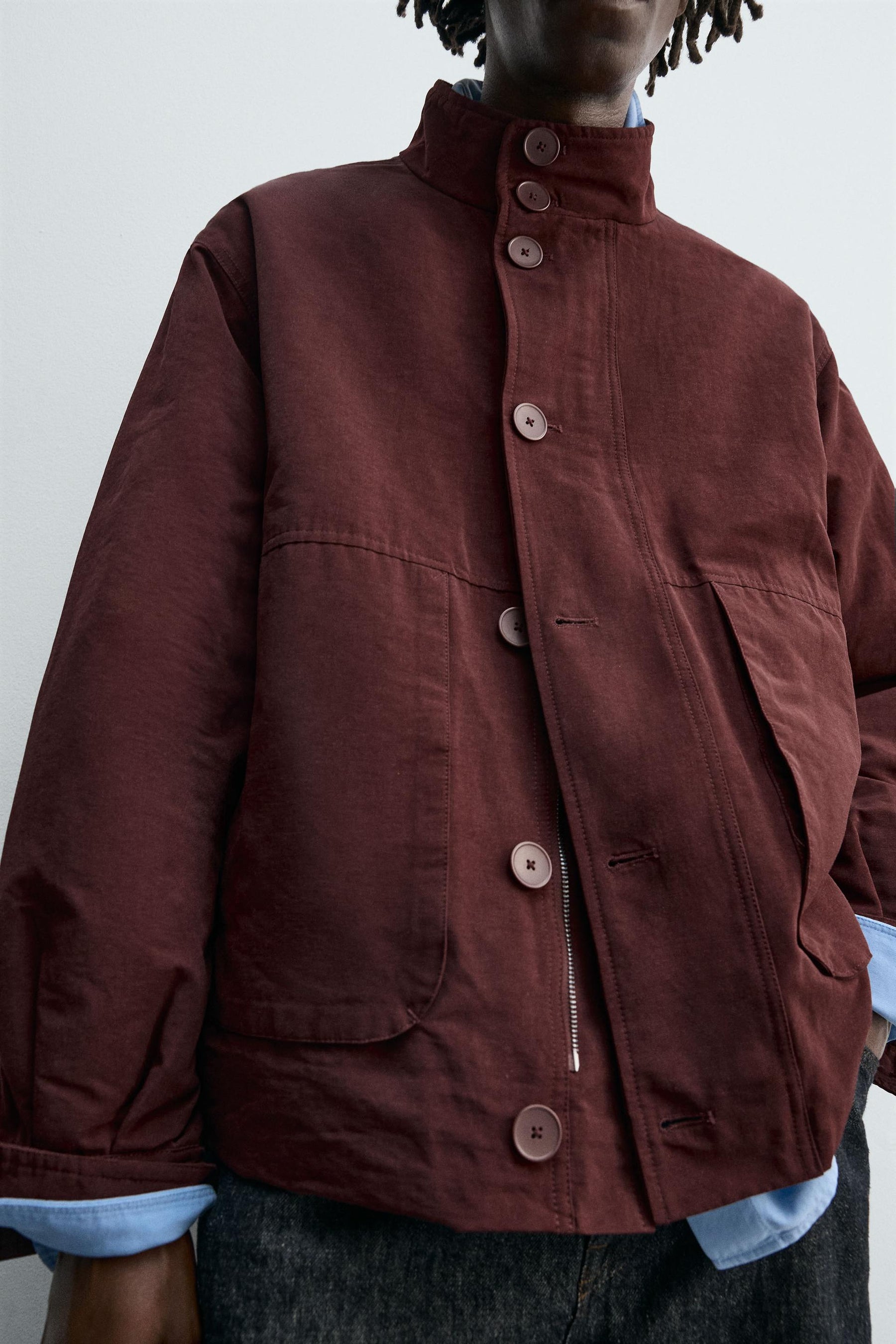 BOXY FIT POCKET JACKET - Image 5