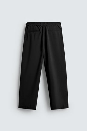 PLEATED WIDE-LEG TROUSERS - Image 7