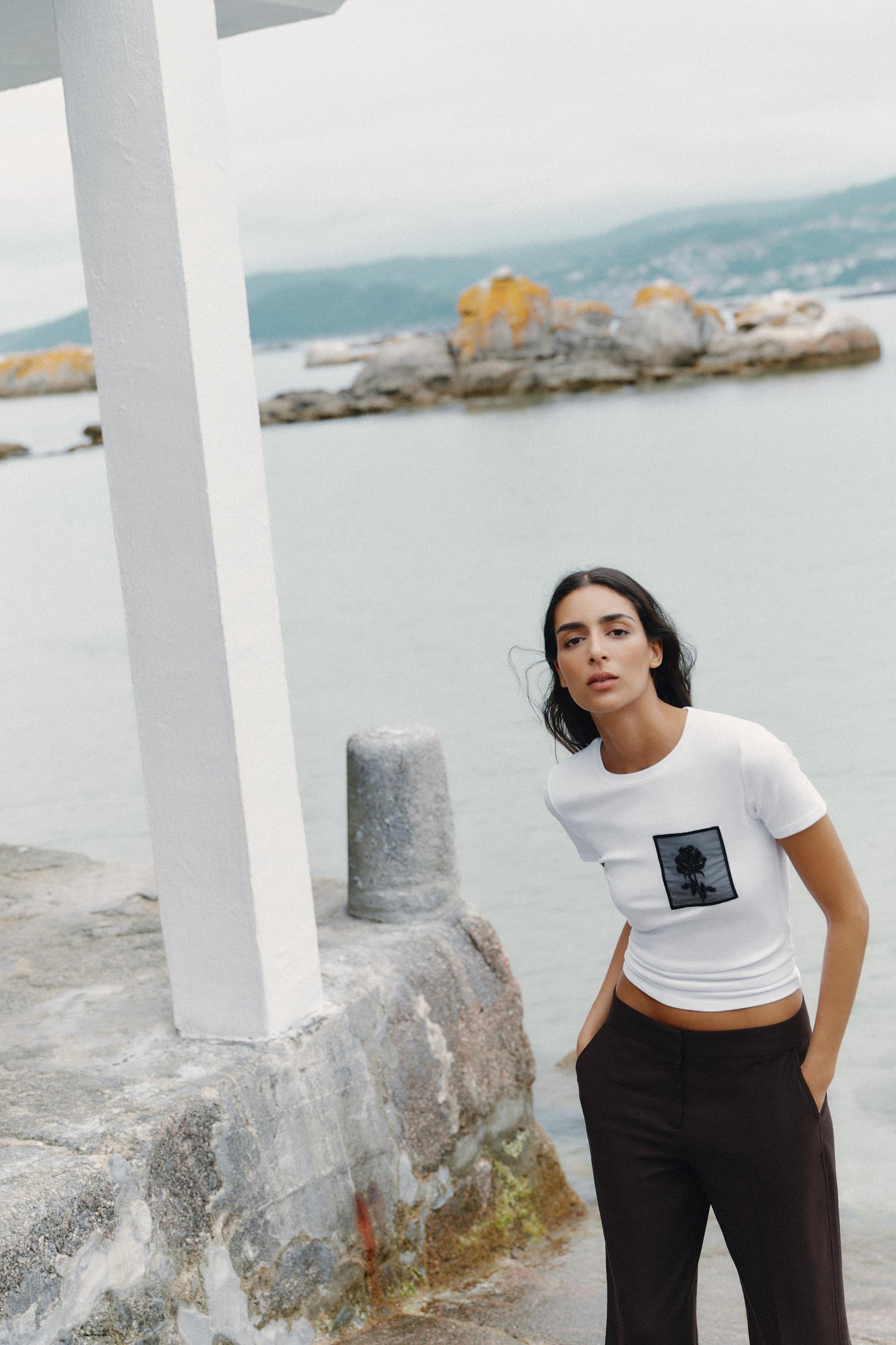 Flower Pocket T-Shirt