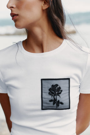 Flower Pocket T-Shirt