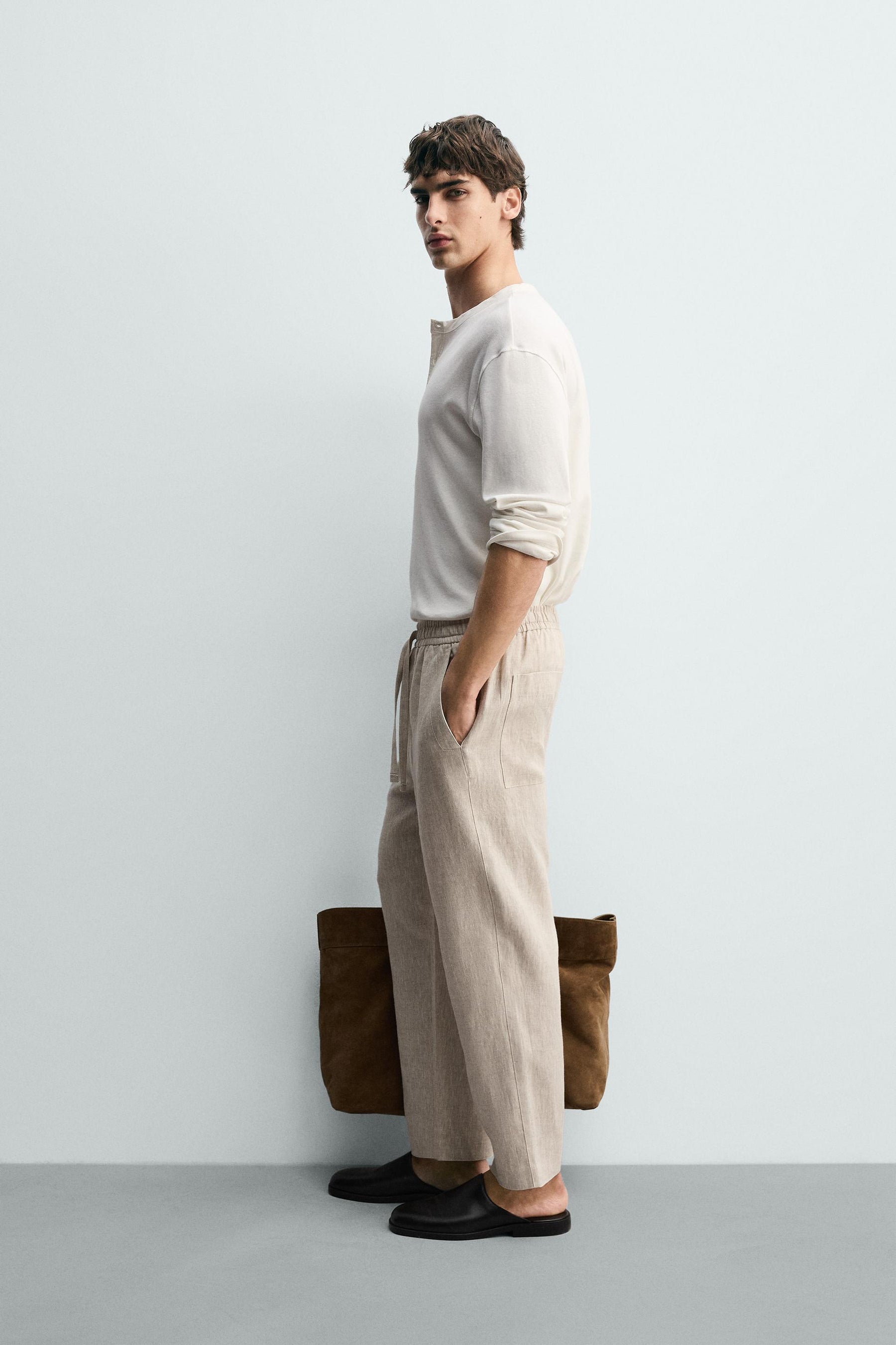 Relaxed Linen Trousers