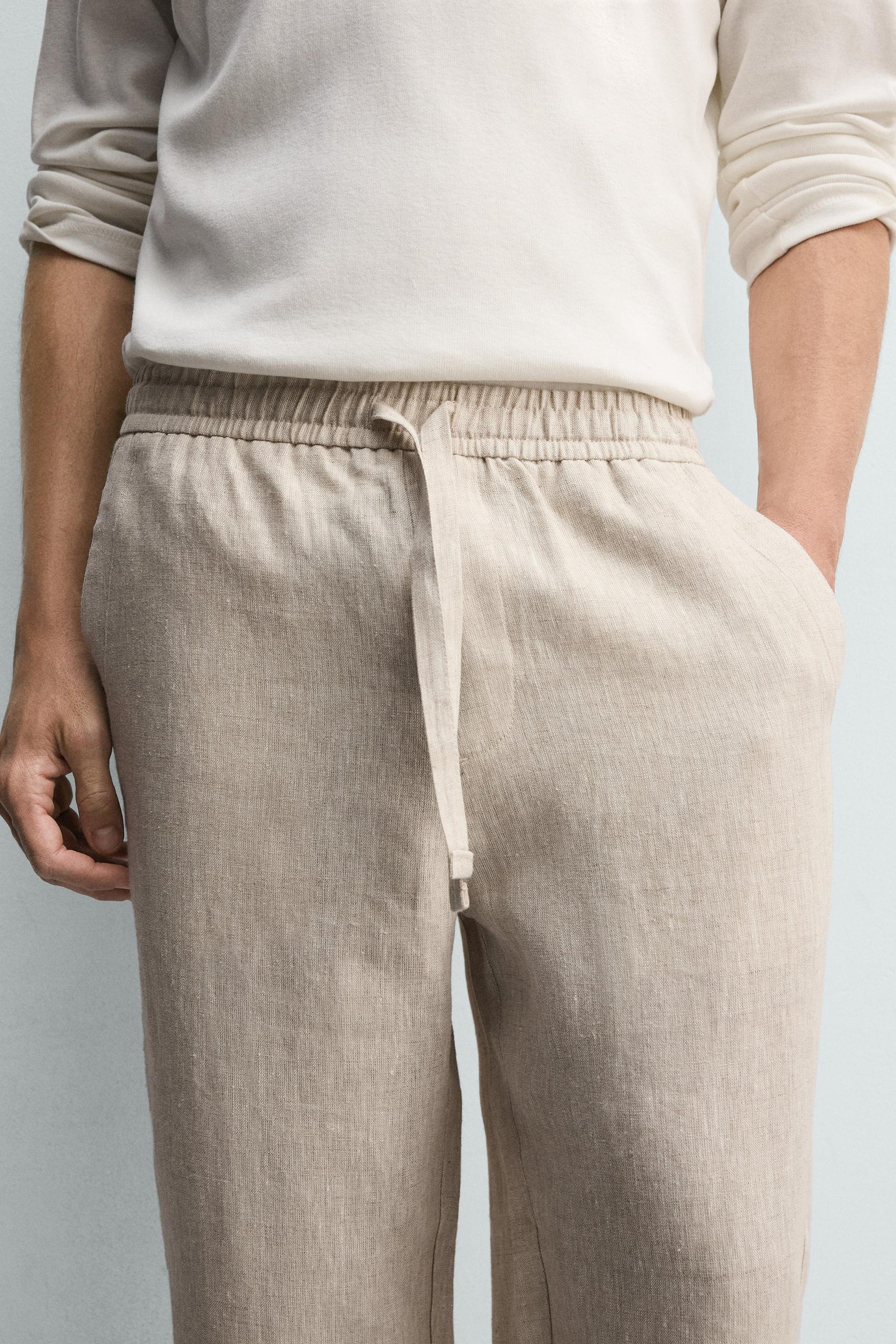 Relaxed Linen Trousers