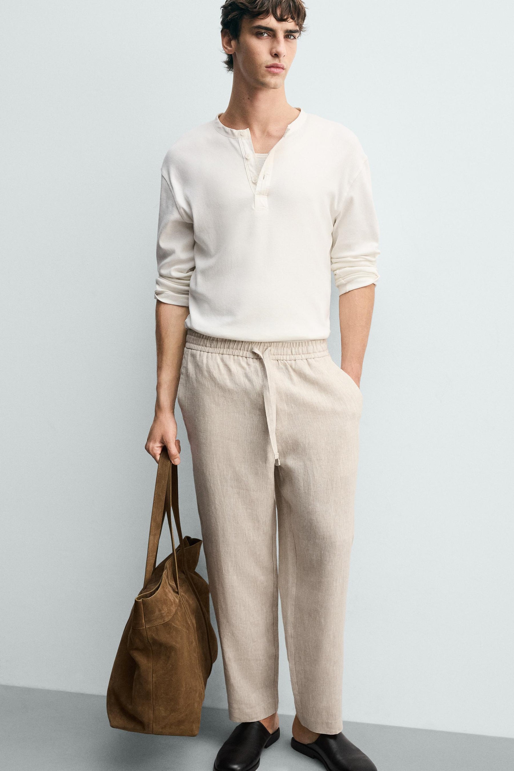 Relaxed Linen Trousers