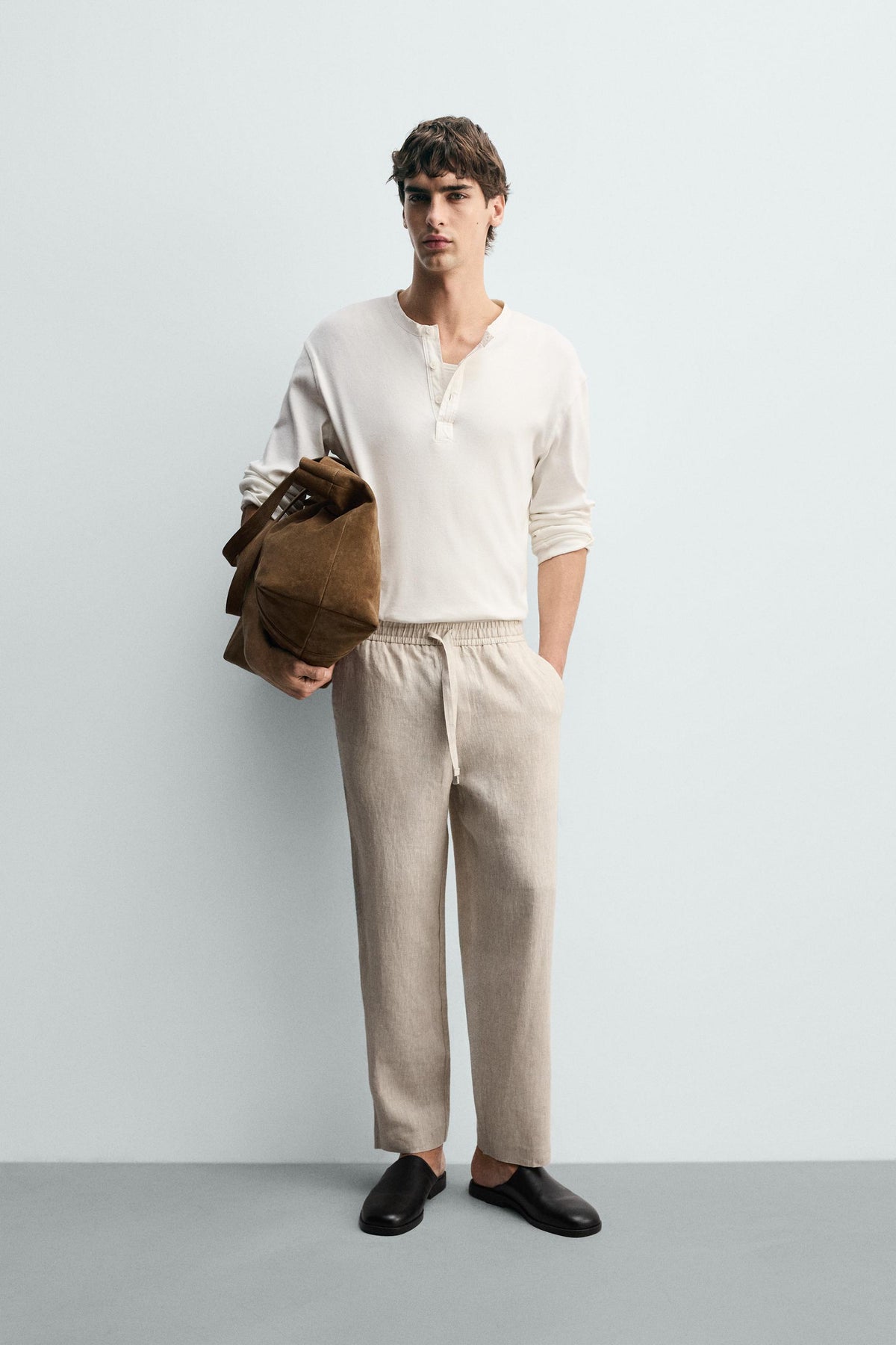 Relaxed Linen Trousers