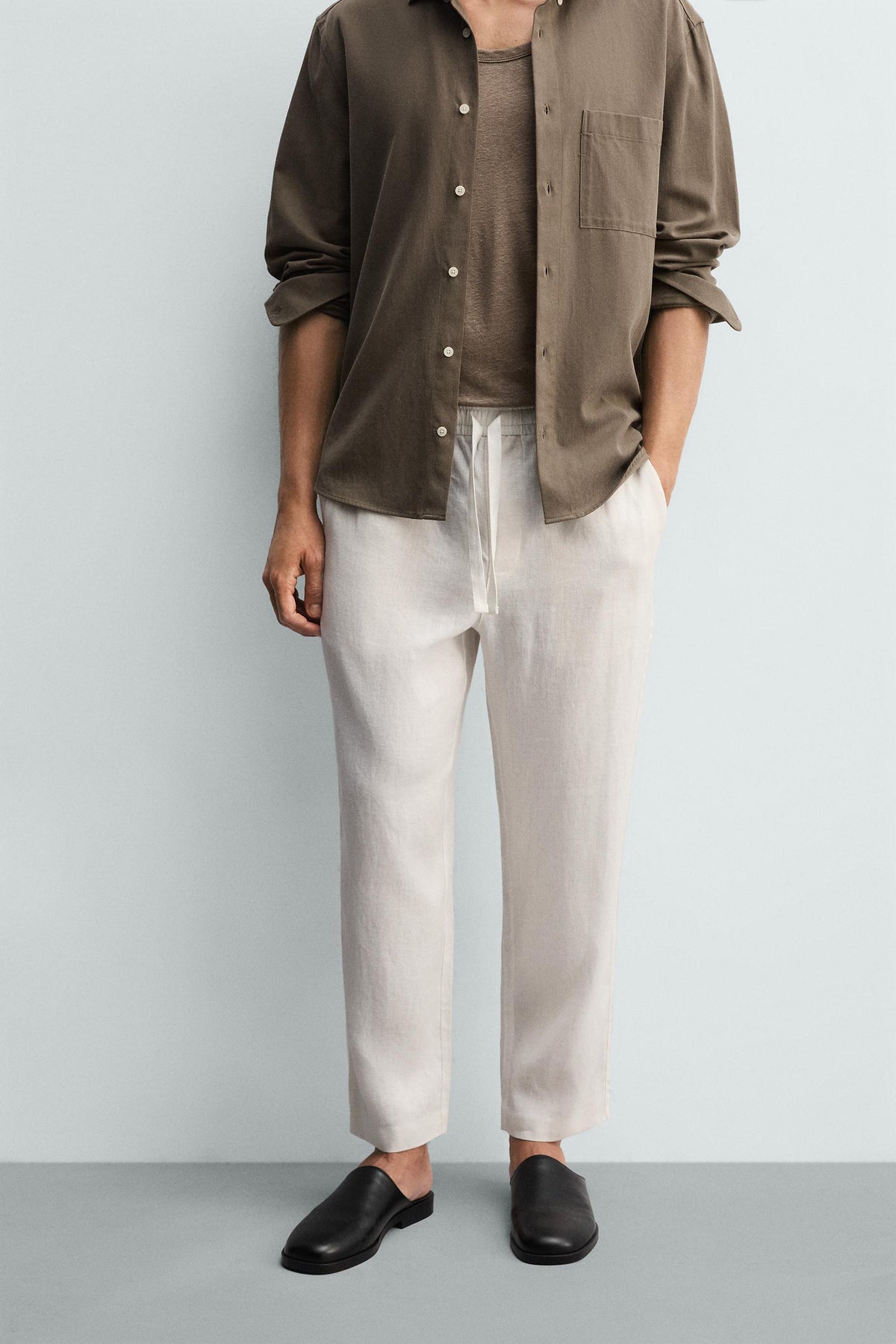 Relaxed Linen Trousers
