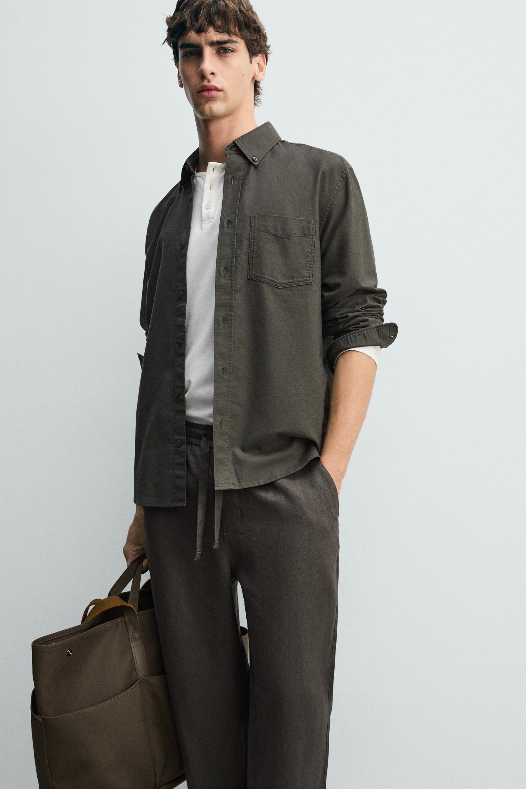 Relaxed Linen Trousers