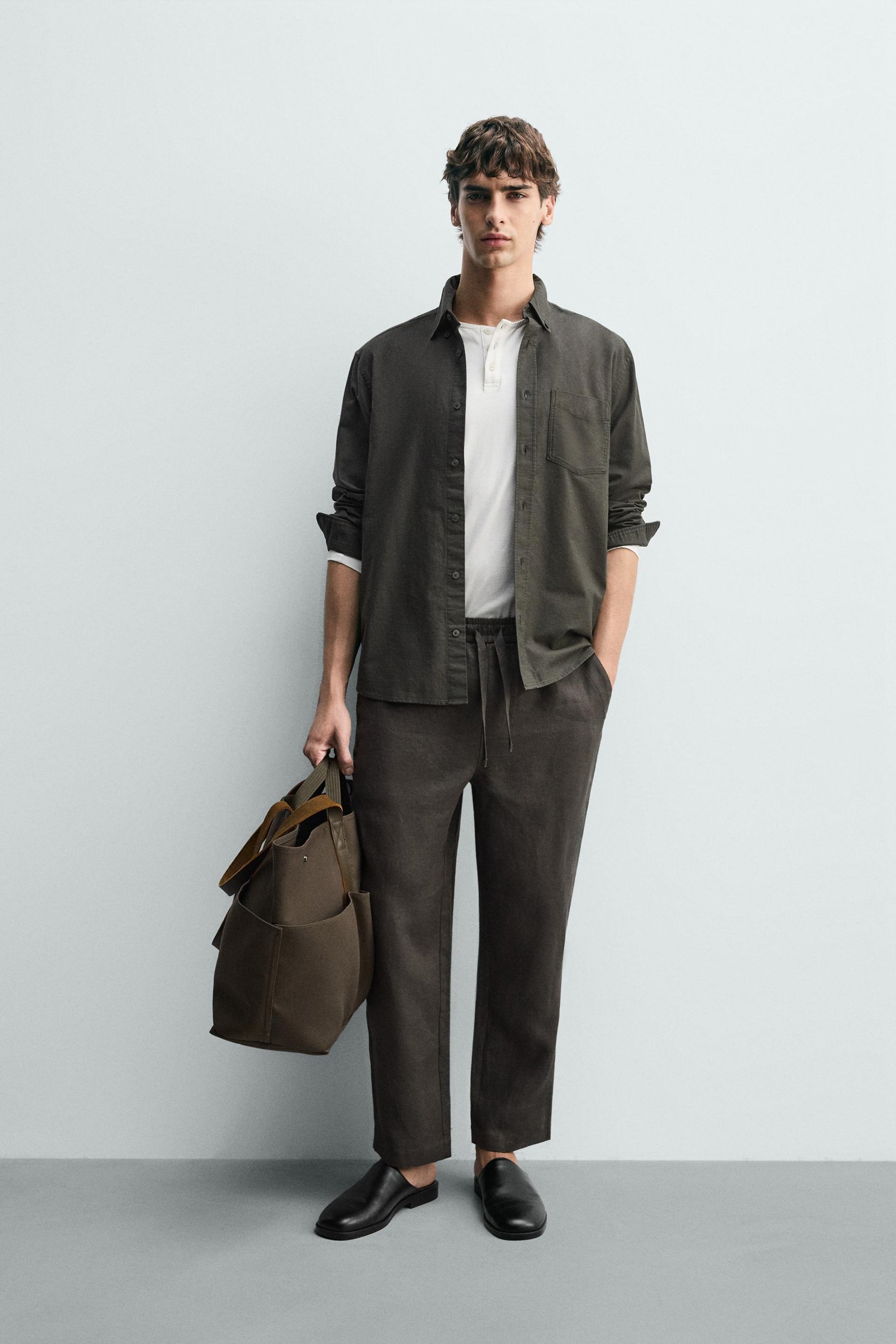 Relaxed Linen Trousers