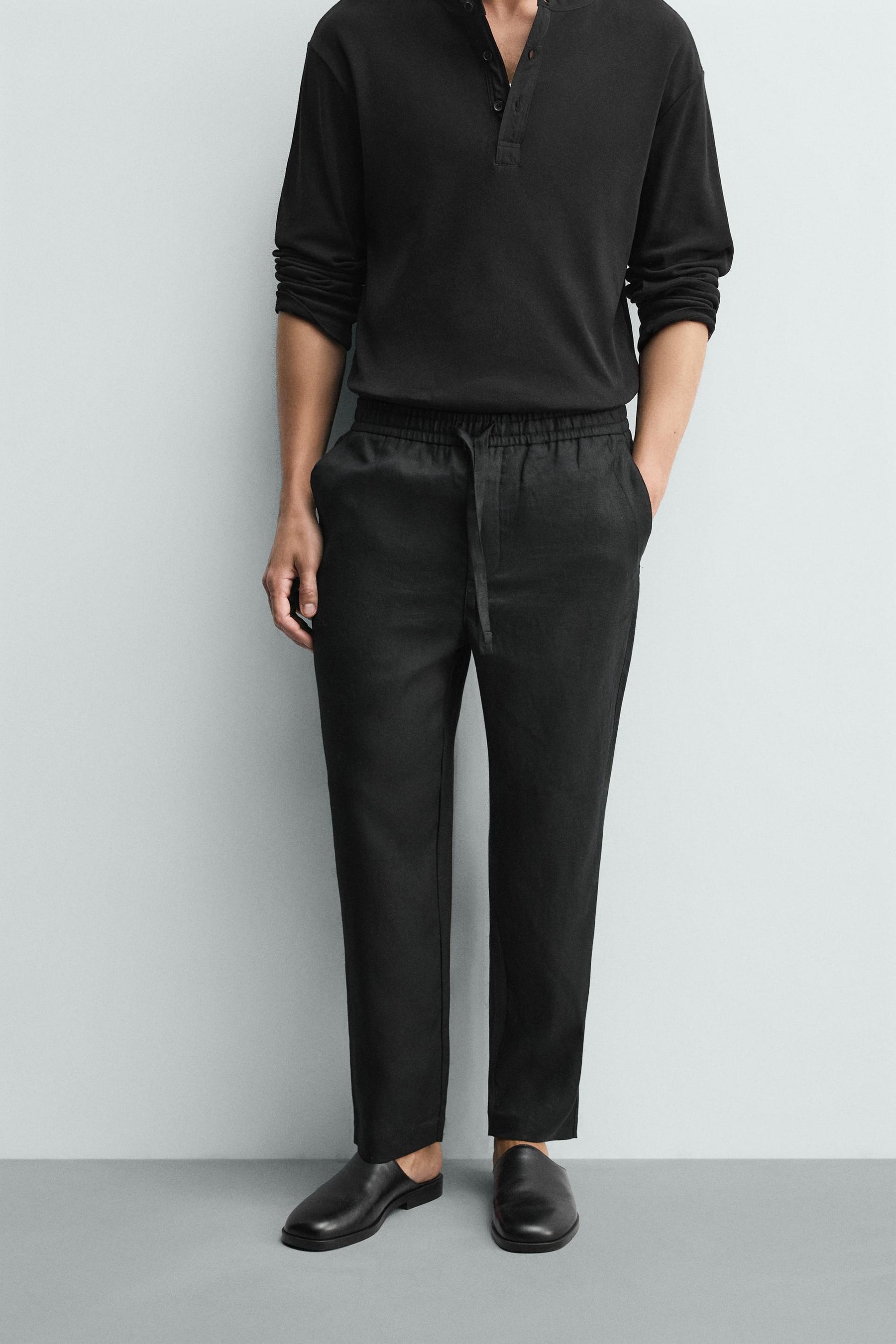 Relaxed Linen Pants