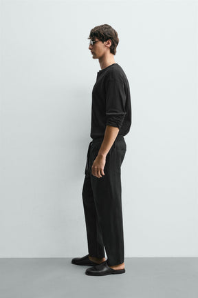 Relaxed Linen Pants