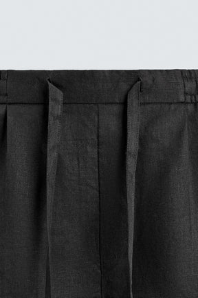 Relaxed Linen Shorts