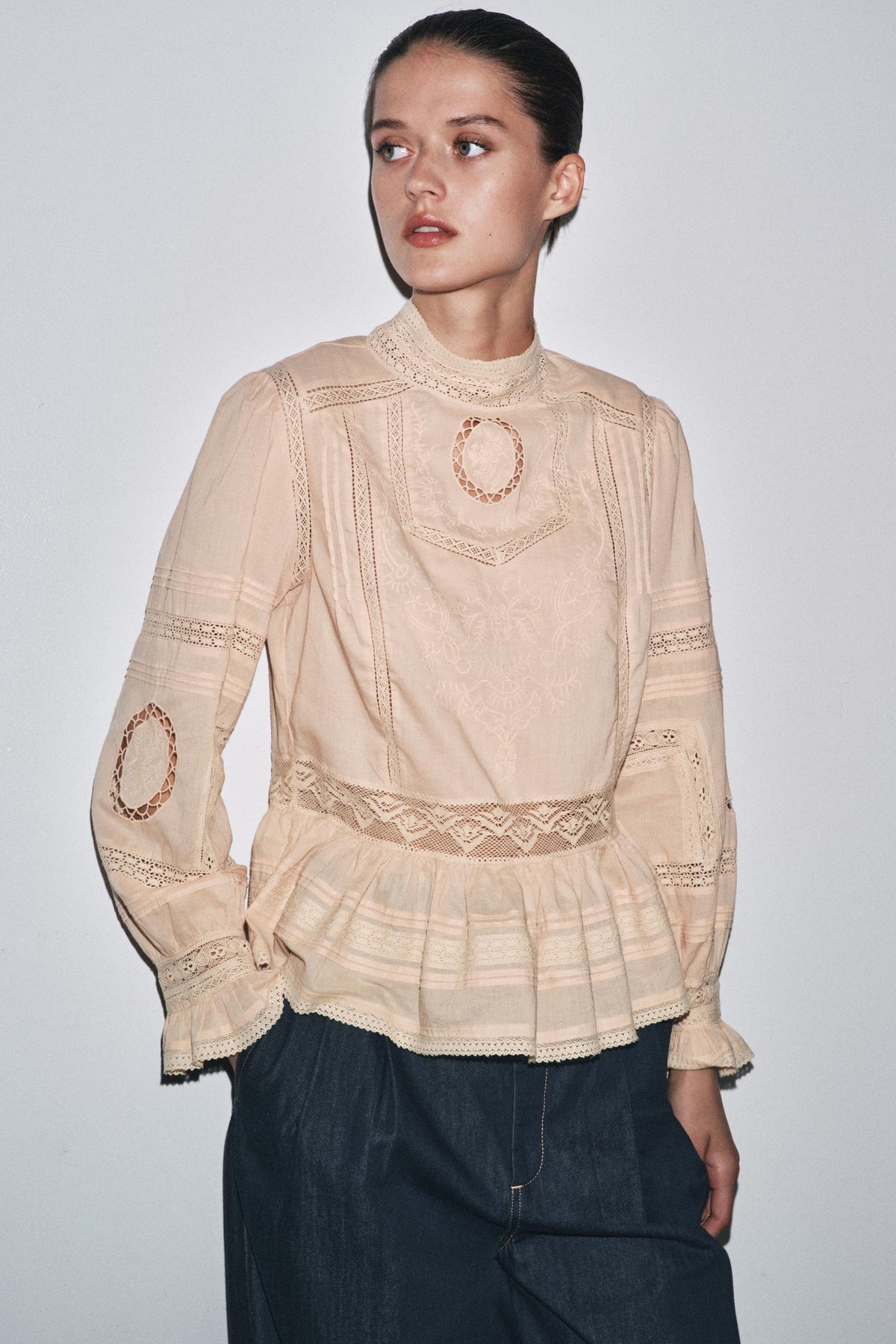 Embroidered Romantic Shirt