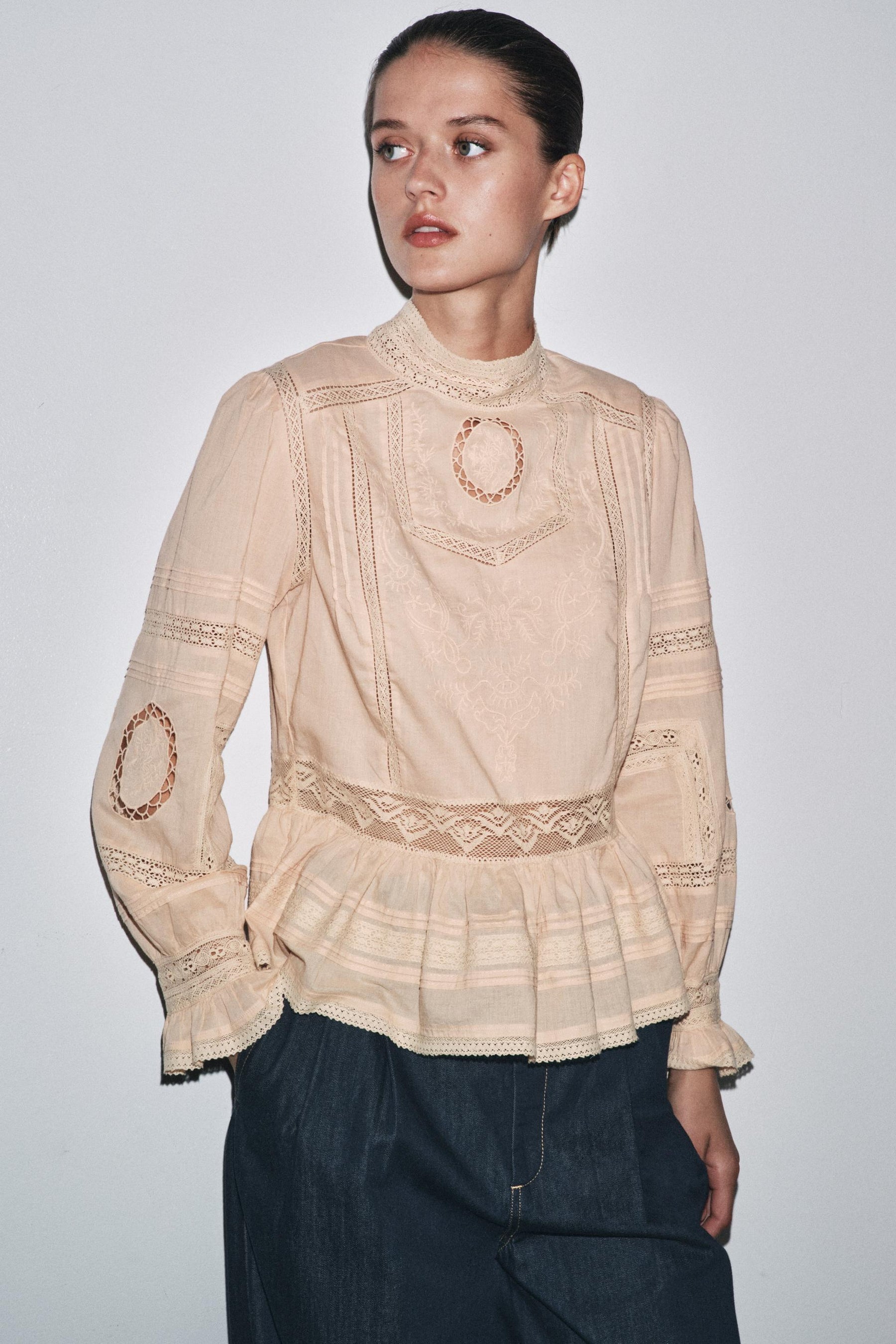 Embroidered Romantic Shirt