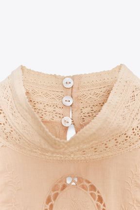 Embroidered Romantic Shirt