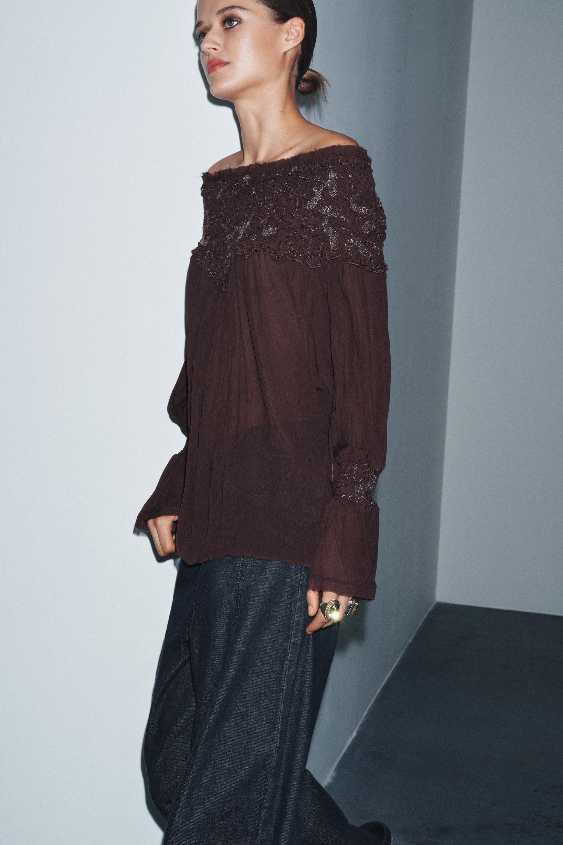 Embroidered Limited Edition Blouse