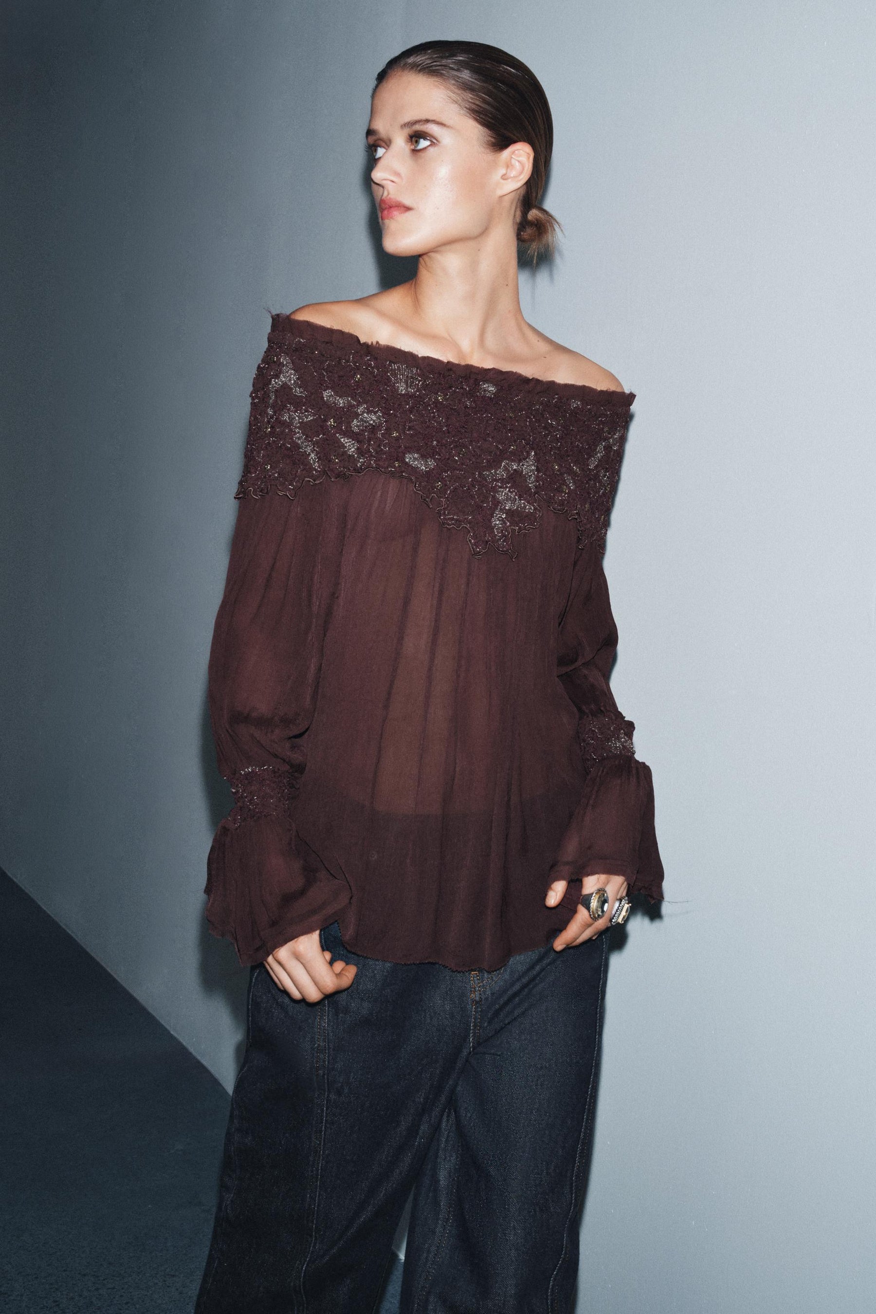 Embroidered Limited Edition Blouse