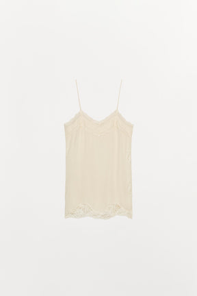 Lace-Trimmed Camisole Top