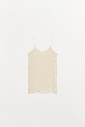 Lace-Trimmed Camisole Top