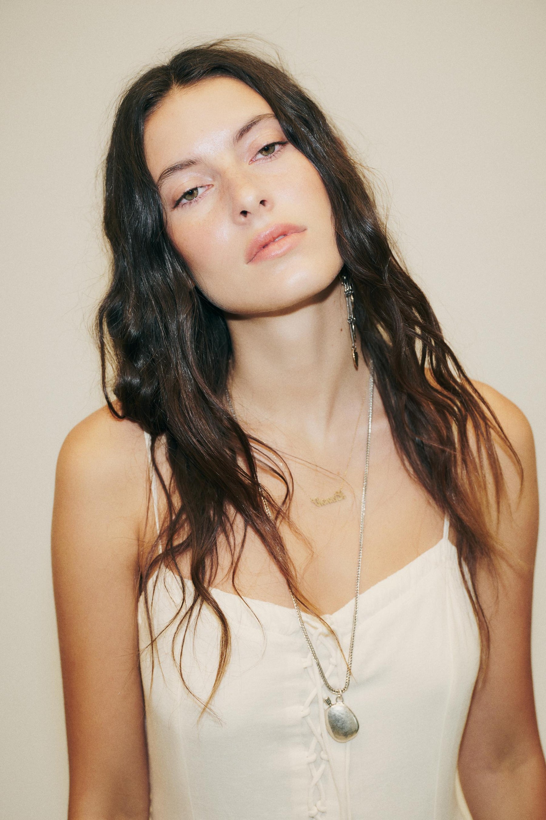 RUFFLED CHIFFON SHORT DRESS - Image 4