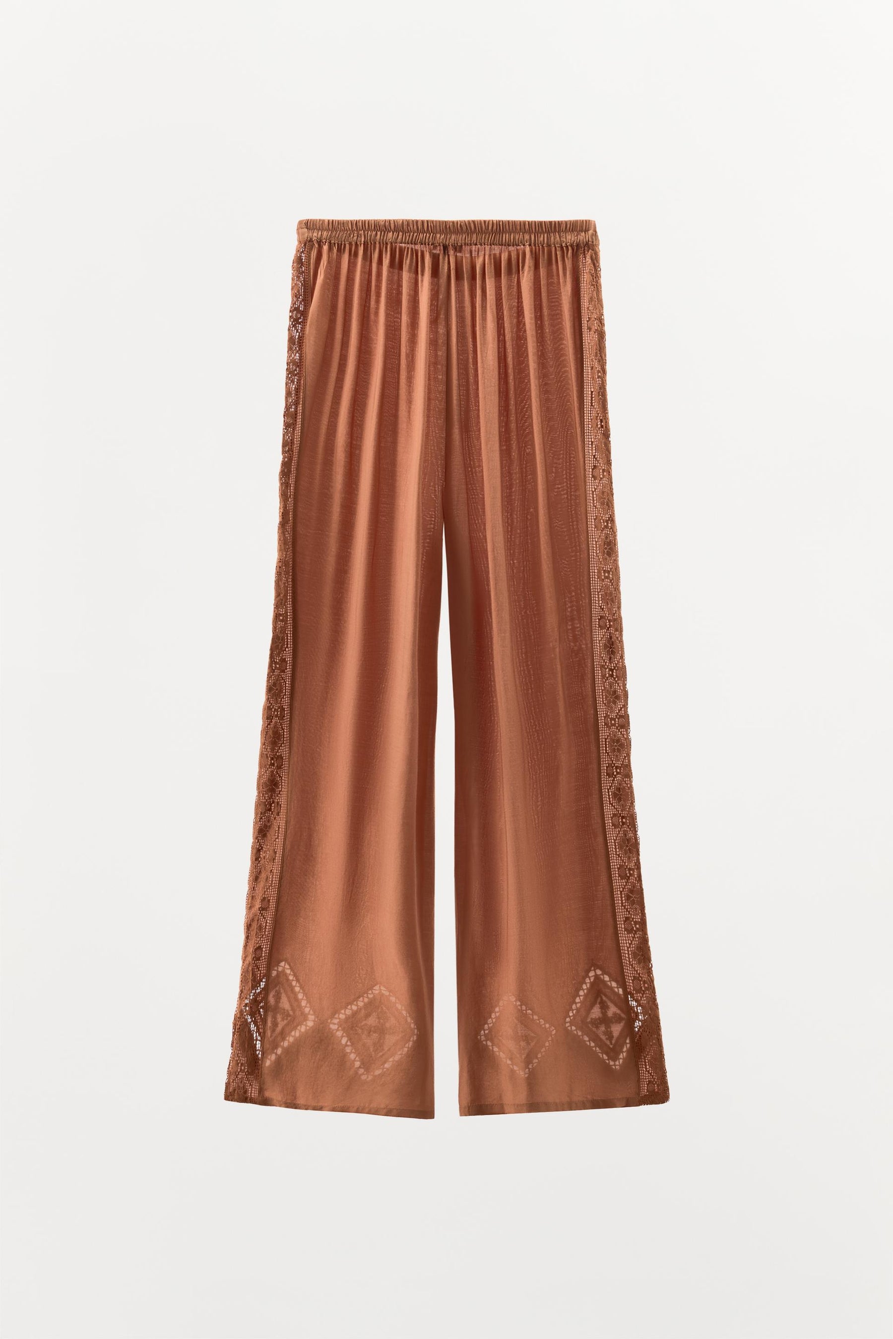 Rhombus Lace Trousers