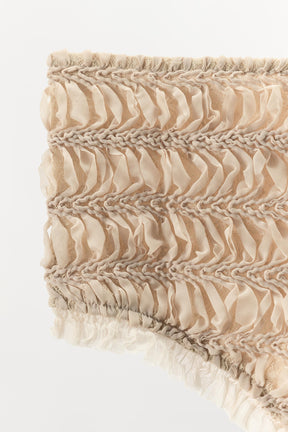 Textured Mini Shorts