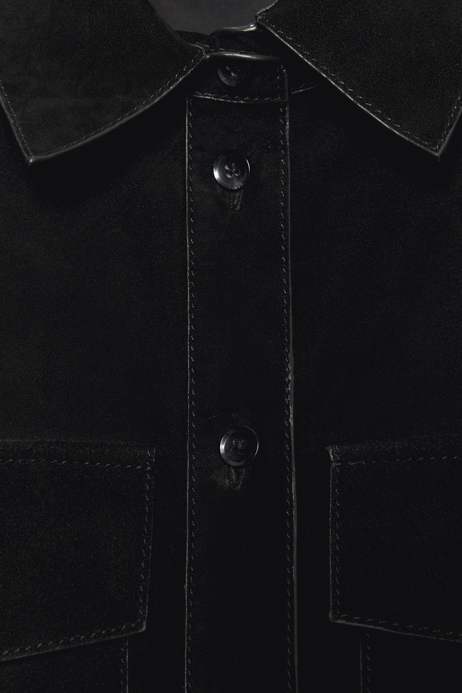 Suede Leather Shirt
