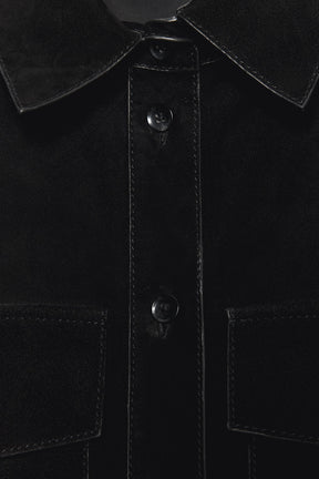 Suede Leather Shirt