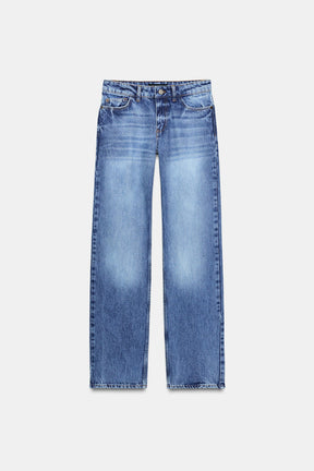 Straight Low-Rise Jeans