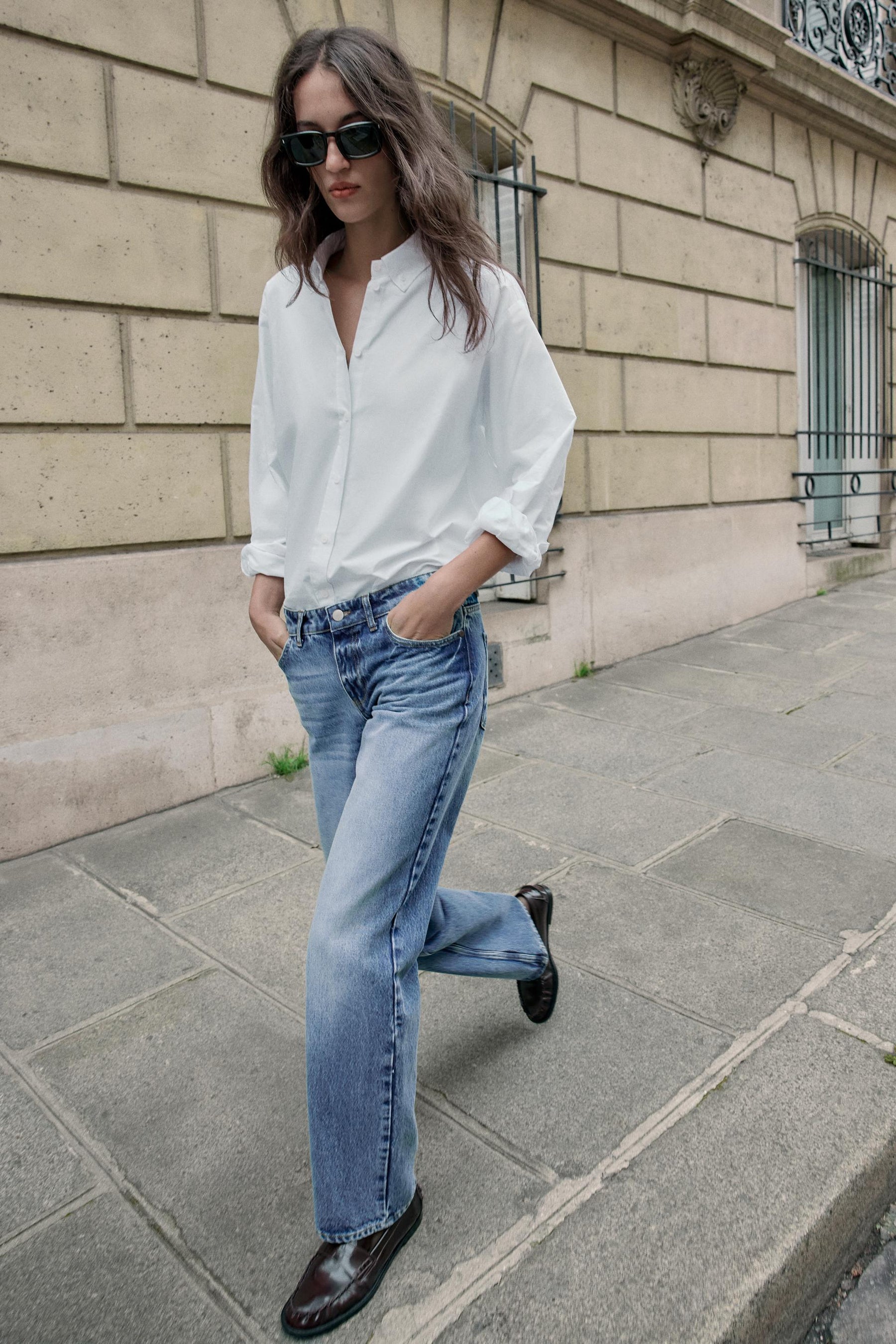 Straight Low-Rise Jeans