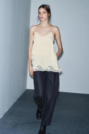 Balloon Denim Trousers