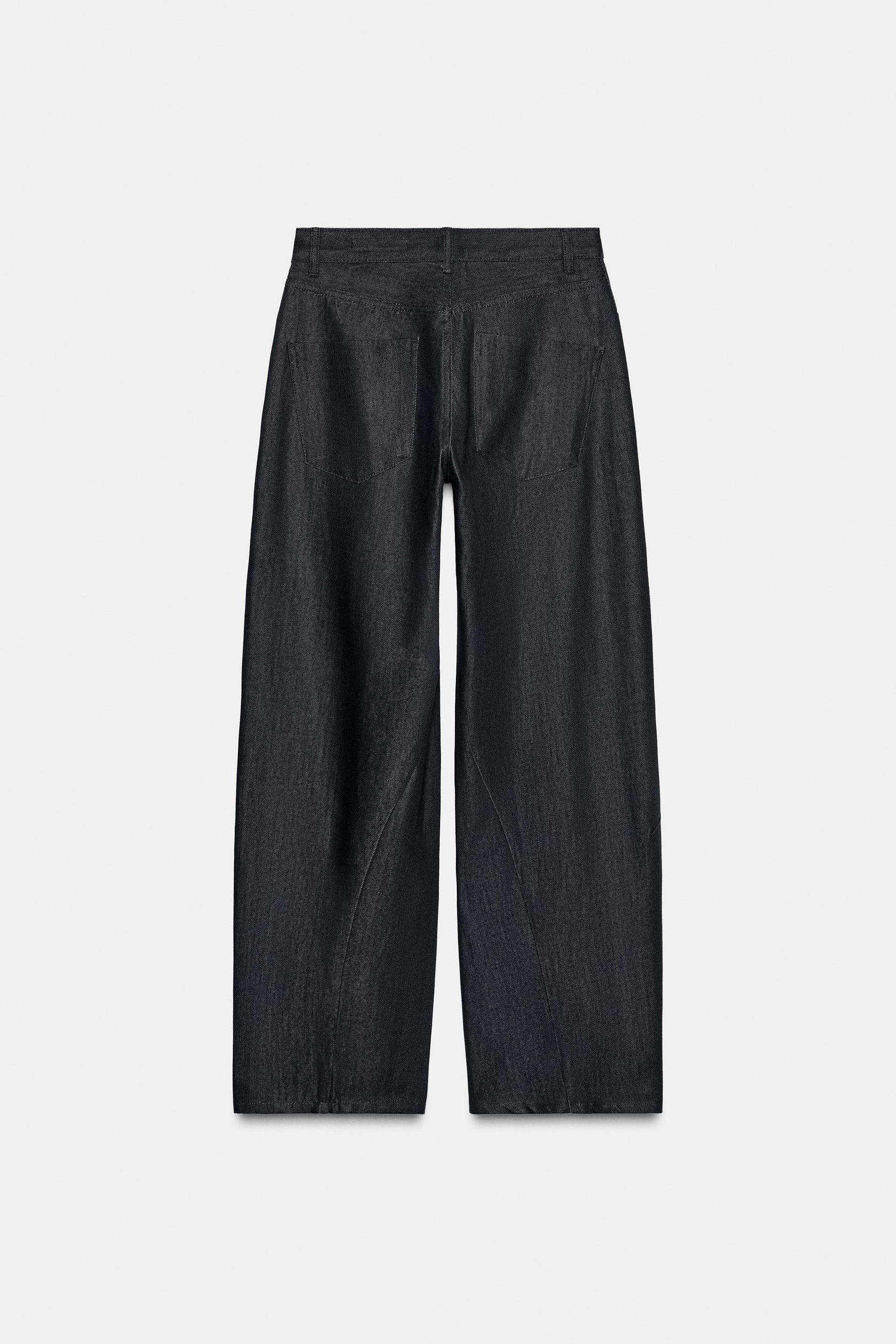 Balloon Denim Trousers
